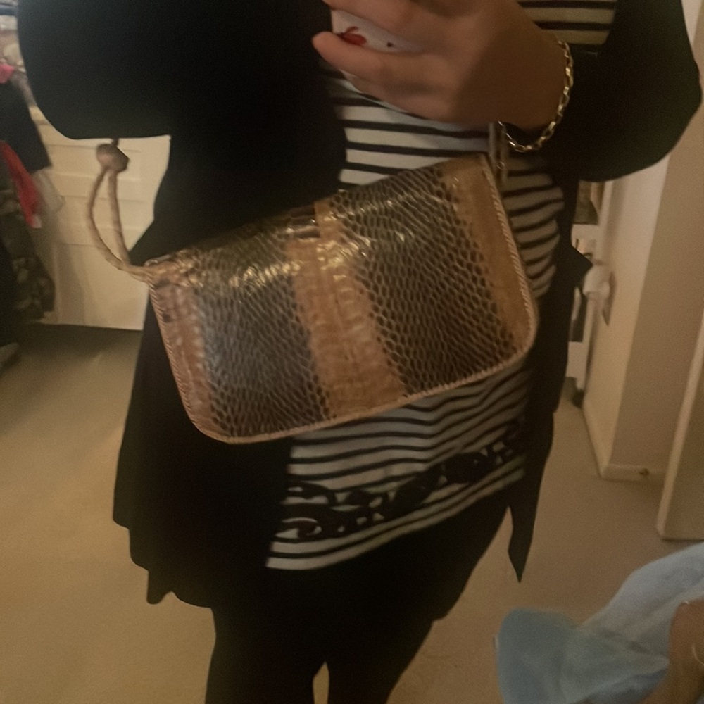 Nigeria Real Snake handmade Crossbody